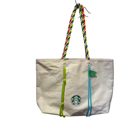 Starbucks 2023 China Dumpling Festival Bag/Canvas Tote - Picture 1 of 8